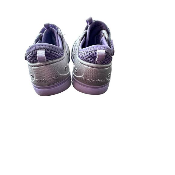 Phibian Kid's Purple Stride Rite Made 2 Play Sneaker Shoe Size 5 - Picture 7 of 10